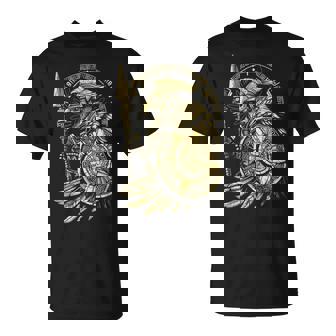 Aztec Warrior Eagle Knight Armor Aztec Warrior T-Shirt | Mazezy