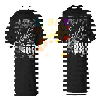 Baba's Gobble Squad Thanksgiving Fun Grandma Grandkids T-Shirt | Mazezy