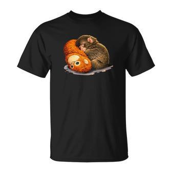 Baby Monkey Punch Cute Little Punch T-Shirt - Thegiftio UK