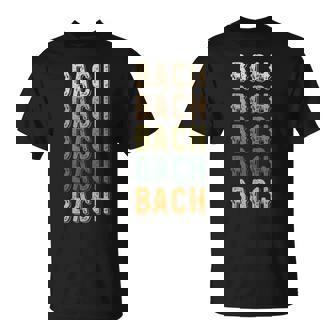 Bach パーソナライズ 同窓会 おそろい ファミリーネーム Tシャツ - Kawaiitshirt