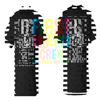 Back To School First Grade Crew On A Whole New Level T-Shirt | Mazezy