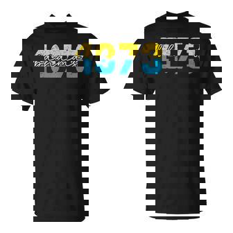 Bahamas Independence Day 1973 Bahamas Flag 50th Celebration T-Shirt | Mazezy