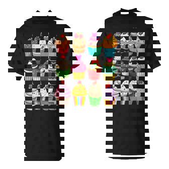 Baking Delicious Cupcake Graphics Baker Pastry T-Shirt | Mazezy