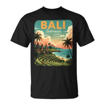 Bali Indonesia Travel Vacation T-Shirt | Mazezy