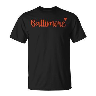 Baltimore Cute Heart Girls T-Shirt - Thegiftio UK