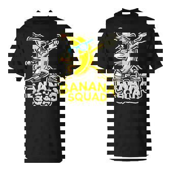 Banana Squad Dabbing Banana Food & Dab Funky Fruit T-Shirt | Mazezy