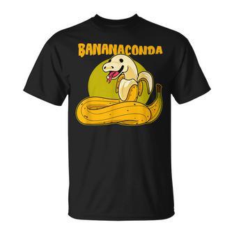 Bananacondachlange Mit Banana Pyjama Anaconda Python T-Shirt - Geschenkecke