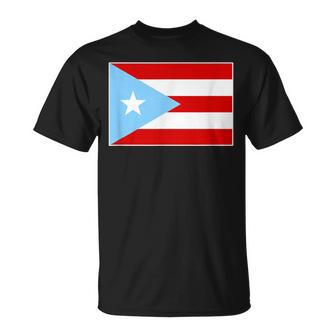 Bandera Celeste De Puerto Rico Celeste Azul Claro Camiseta unisex - Regaloses