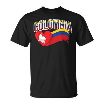 Bandera Nacional De Colombia Para Hombres Y Es Camiseta unisex - Regaloses
