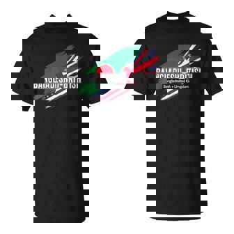 Bangladesh United Kingdom Flag Pride Heritage Fans T-Shirt | Mazezy