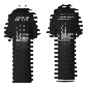 Banja Luka Skyline Bosnia And Herzegovina Souvenir T-Shirt | Mazezy