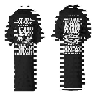 My Bank Account Strongly Believes In Minimalism Banker T-Shirt | Mazezy