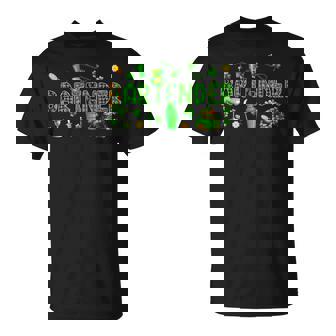 Bartender Tools St Patrick's Day Shamrocks Job Team T-Shirt - Thegiftio