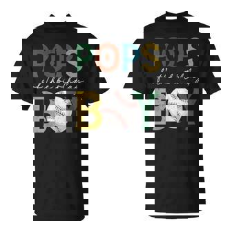 Baseball Pops Of The Birthday Boy Family Matching T-Shirt | Mazezy