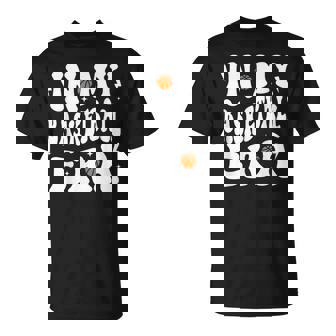 In My Basketball Era Cute Groovy Basketball Girls Kids Women T-Shirt | Mazezy