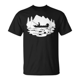 Bass Fishing Boating Lover Lake Fisher Women Sea T-Shirt | Mazezy