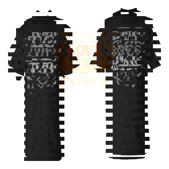 Beading Peace Love Beads Retro Jewelry Making Craft Fun T-Shirt | Mazezy