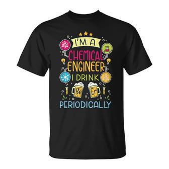 Bebida Química Cerveza Laboratorio Experimento Ingeniero Químico Camiseta unisex - Regaloses