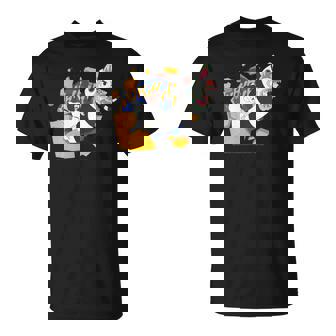 Beetle Juice Ahhhh Vibrant Pop Art T-Shirt | Mazezy