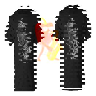 Bell Pepper Saxophone Tank Top T-Shirt | Mazezy