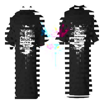 Bentonville Arkansas Mountain Biking Colorful Paint Splash T-Shirt | Mazezy