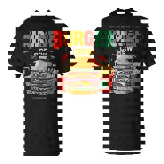 Berger Crew Hamburger Cheeseburger Fast Food Lovers Tシャツ - Kawaiitshirt