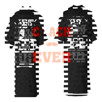 Best Coach Dad Ever Baseball Softball Daddy Beards Men Tank Top T-Shirt | Mazezy