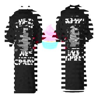 Best Cupcake Art For Women Girls Pastry Chef Cupcake Lover T-Shirt | Mazezy