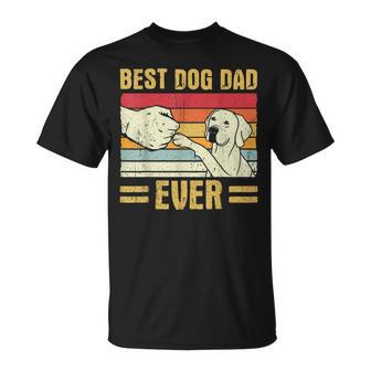 Best Dog Dad Everintage Retro Uomo Regalo Maglietta - Novitaregali