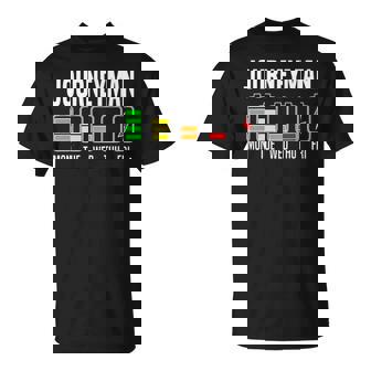 Best Journeyman Electrician Contractor Construction Dad T-Shirt | Mazezy