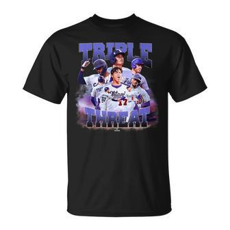Betts Freeman & Ohtani Los Angeles Baseball Mlbtrio4001 T-Shirt - Thegiftio UK