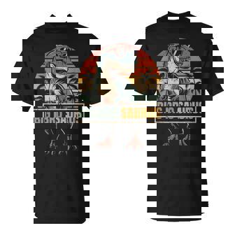 Big Bro Saurus Dinosaur Family Match Birthday Big Brother T-Shirt - Monsterry