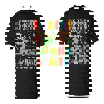 Big Sister Of The One-A-Saurus 1St Birthday Boy Dinosaur T-Shirt | Seseable FR