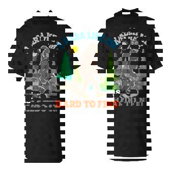 Bigfoot Baba Like Me Grandpa Sasquatch Forest Beast T-Shirt | Mazezy