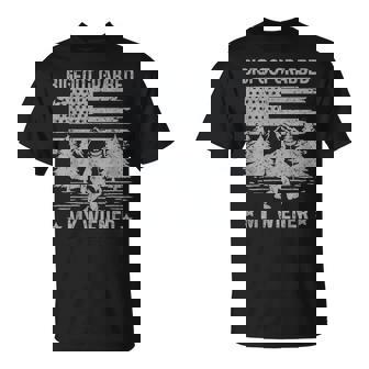 Bigfoot Grabbed My Wiener T Bigfoot Steal My Wiener T-Shirt | Mazezy