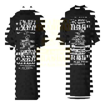 Biker Grandad Much Cooler Best Grandpa Ever Motorbike Dad T-Shirt | Mazezy