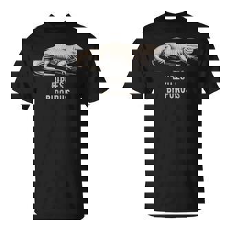 Bipes Biporus Mexican Mole Lizard Scientific Illustration T-Shirt | Mazezy