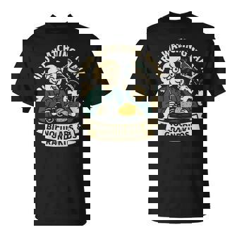 Bird Watching Nana Binoculars & Grandkids Tees T-Shirt | Mazezy