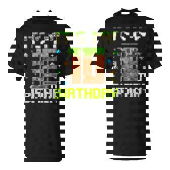 Birthday Boy It's My 10Th Birthday Gamer Pixel Number T-Shirt | Mazezy