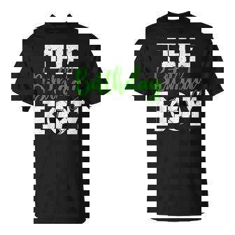 The Birthday Boy Matching Family Soccer Birthday T-Shirt - Thegiftio