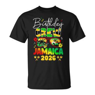 Birthday Crew Jamaica 2026 Birthday Girl Party Matching T-Shirt | Mazezy