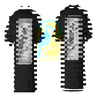 The Blue Jay Tarot Card T-Shirt | Mazezy