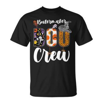Boilermaker Boo Crew Halloween Match Boilersmith T-Shirt | Mazezy