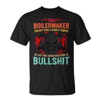 This Boilermaker Doesn't Have A Short Temper T-Shirt | Mazezy