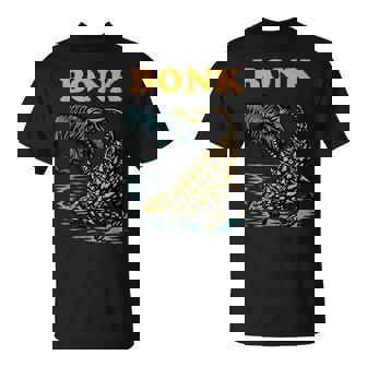 Bonk Dinosaur Prehistoric Humor T-Shirt - Monsterry