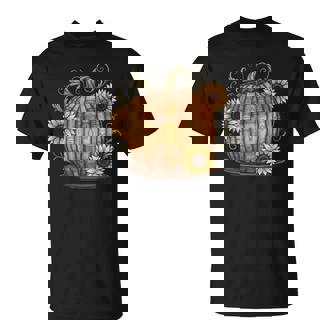 Book Pumpkin Sunflower Bookish For Book Lovers Bi Tank Top T-Shirt | Mazezy