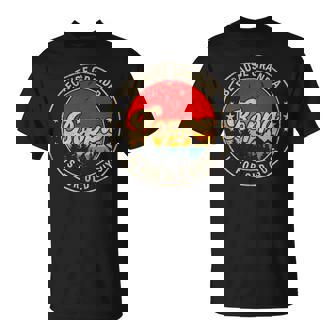 Boppa Because Grandpa Is For Old Guys Retro For Grandpa T-Shirt | Mazezy