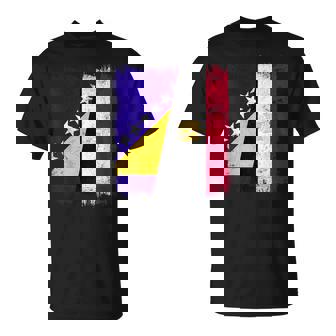 Bosnia And Herzegovina Egypt Half Flag Bosnian Egyptian T-Shirt | Mazezy