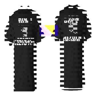 Bosnia And Herzegovina Flag Pocket T-Shirt | Mazezy