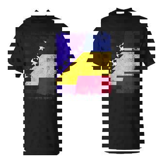 Bosnia And Herzegovina Romania Half Flag Bosnian Romanian T-Shirt | Mazezy